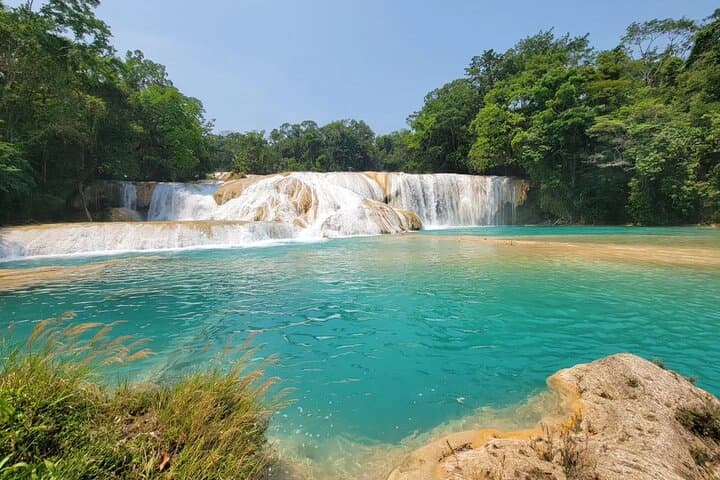 Agua Azul, Misol-Há & Palenque Day Trip from San Cristóbal: Blue Waterfalls and Maya Ruins photo 2