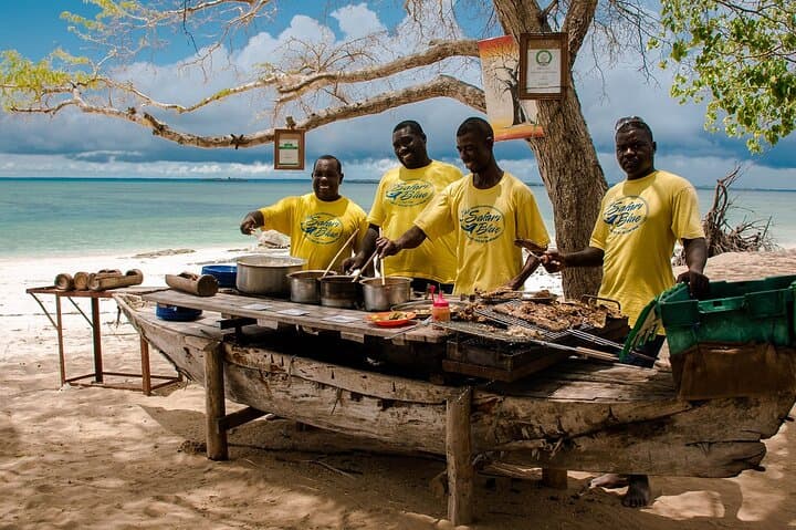 Full-Day Safari Blue Lagoon Adventure in Zanzibar: Snorkel Blue Lagoons, Sandbanks & Seafood photo 6