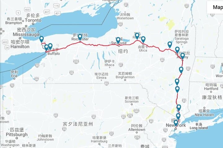 Niagara Falls 3-Day Train Tour from NYC — Overnight Falls Adventure by Rail photo 2