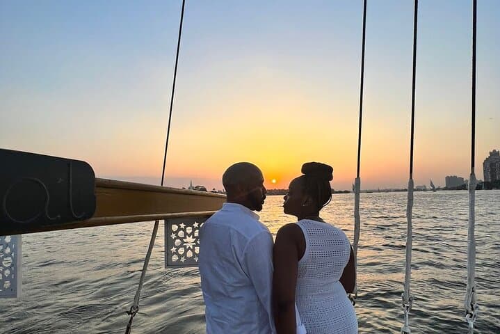 Private Romantic Felucca Dinner on the Nile — Sunset Cruise in Cairo