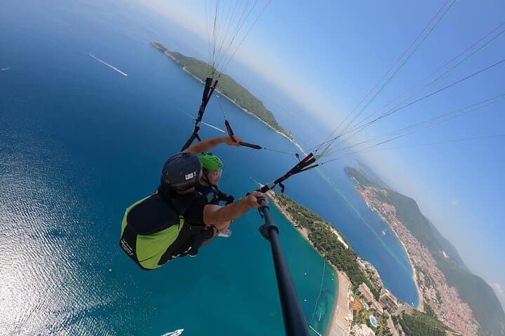 Tandem Paragliding over Budva Riviera — 20-Minute Flight from 800m photo 5