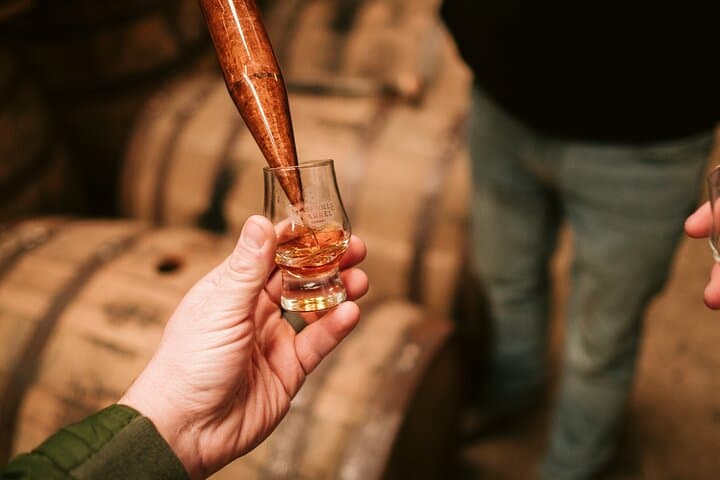Flight from the Barrel Whiskey Tasting at Nashville Barrel Co — Cask-Strength Flights in Nashville