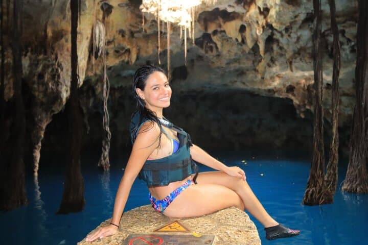 Xenotes Riviera Maya: Explore Four Cenotes by Zipline, Kayak & Rappel