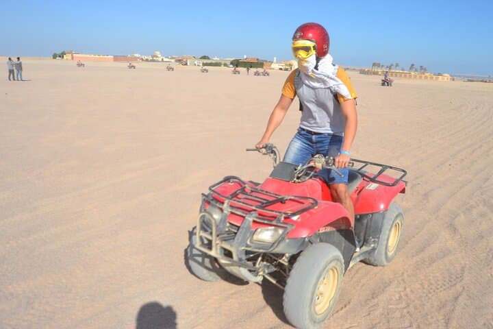 Hurghada Desert ATV Safari: 3-Hour Quad Ride to a Bedouin Village photo 3