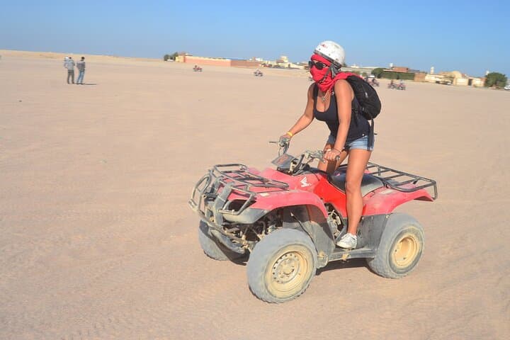 Hurghada Desert ATV Safari: 3-Hour Quad Ride to a Bedouin Village photo 4