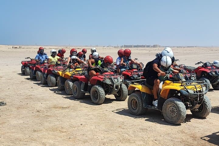 Hurghada Desert ATV Safari: 3-Hour Quad Ride to a Bedouin Village photo 5