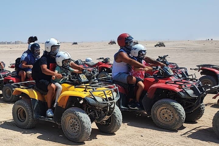 Hurghada Desert ATV Safari: 3-Hour Quad Ride to a Bedouin Village photo 6