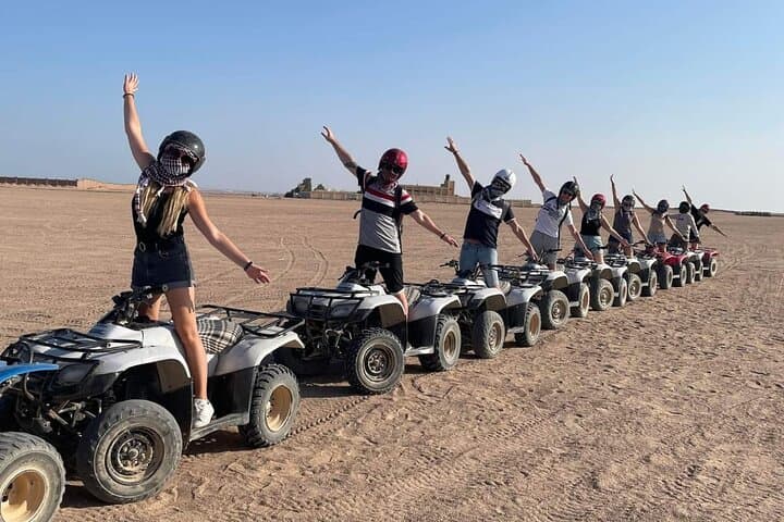 Hurghada Desert ATV Safari: 3-Hour Quad Ride to a Bedouin Village