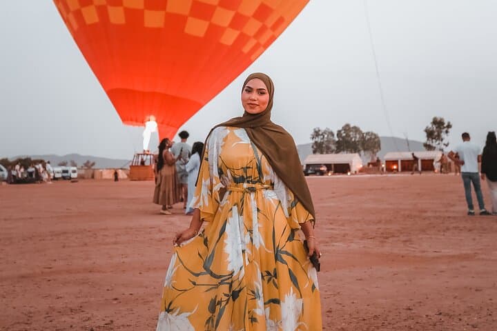 Sunrise Hot Air Balloon Over Marrakech's Berber Villages photo 2