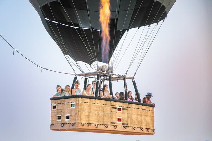 Sunrise Hot Air Balloon Over Marrakech's Berber Villages