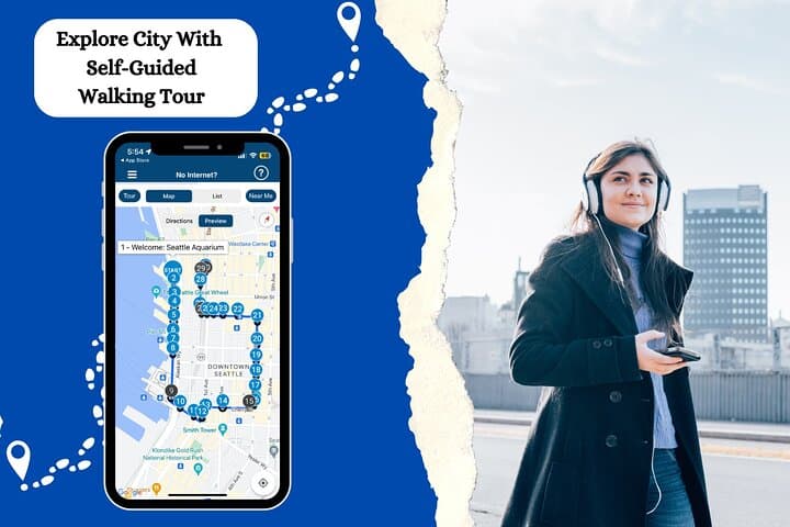 Downtown Seattle Self-Guided Walking Audio Tour: Pike Place, Pioneer Square & Waterfront