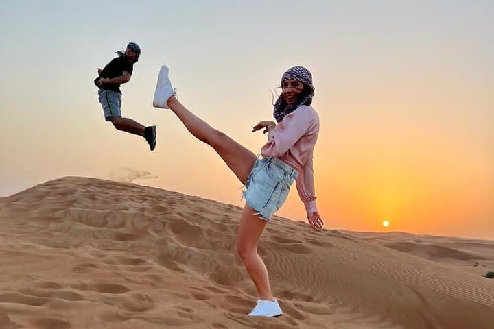 Dubai Desert Safari: Dune Bashing, Sandboarding & Bedouin BBQ Under the Stars photo 3