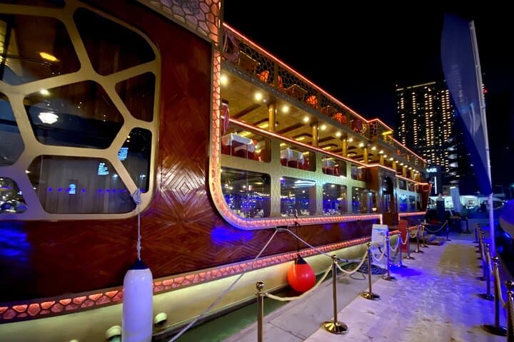 Ocean Empress Dubai Marina Dinner Cruise: Luxury Dhow Buffet & Skyline Views photo 2