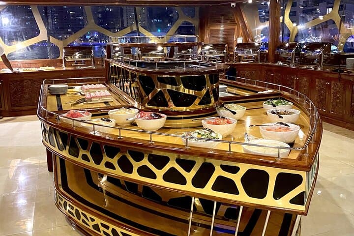 Ocean Empress Dubai Marina Dinner Cruise: Luxury Dhow Buffet & Skyline Views