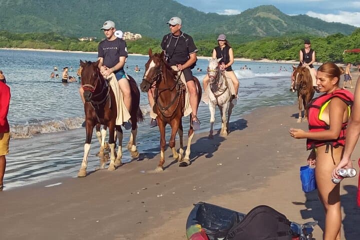 Private Horseback Tour on Playa Conchal: Beach Ride & Sunset in Guanacaste photo 4