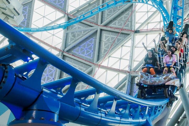 Storm Coaster Dubai: Fastest Indoor Roller Coaster at Dubai Hills Mall
