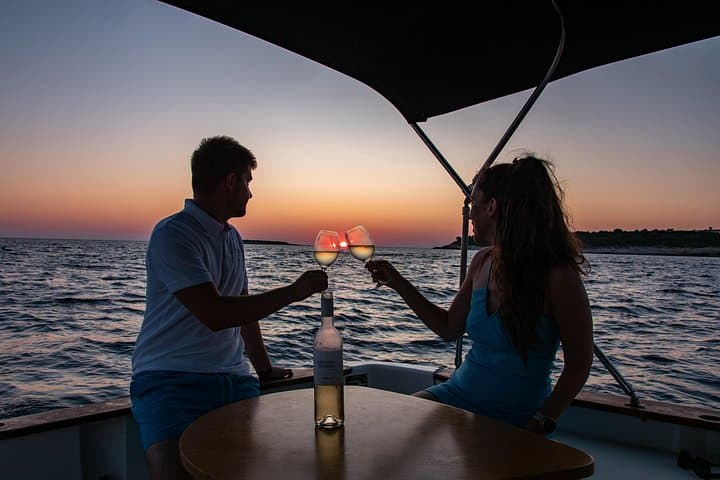 Kamenjak Wine & Sunset Cruise: 3‑Hour Private Boat Tour from Pula photo 2