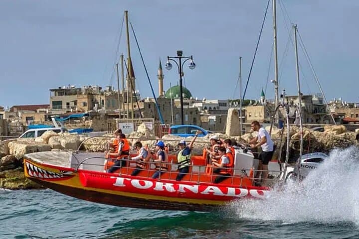 Tornado Speed Boat Ride from Jaffa Port: High-Speed Coastal Thrill in Tel Aviv