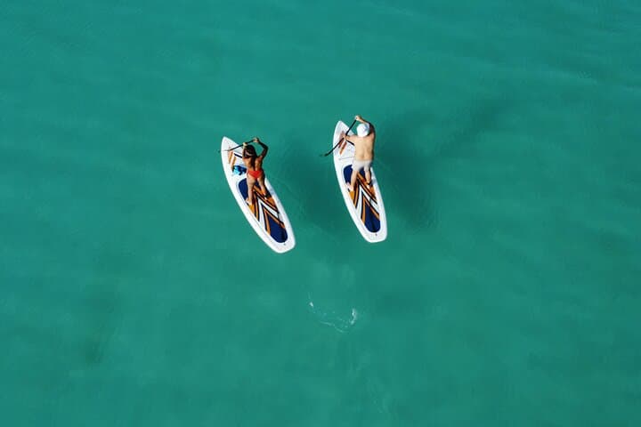 Sunrise Paddleboard in Bacalar Lagoon with Coffee & Breakfast photo 2