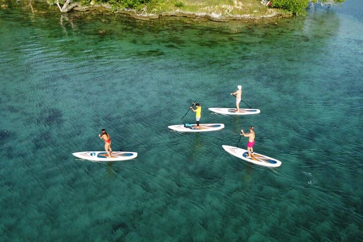 Sunrise Paddleboard in Bacalar Lagoon with Coffee & Breakfast photo 4