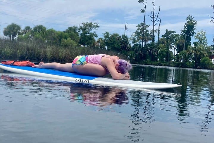 Anchored Flow: Private SUP Floating Yoga on Panama City's Lake Caroline photo 4