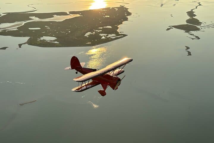 West End Biplane Ride — Open-Cockpit Waco Over San Luis Pass photo 2