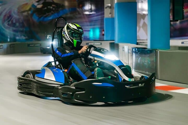 Rooftop Go-Kart Racing at EKart Zabeel Dubai photo 2
