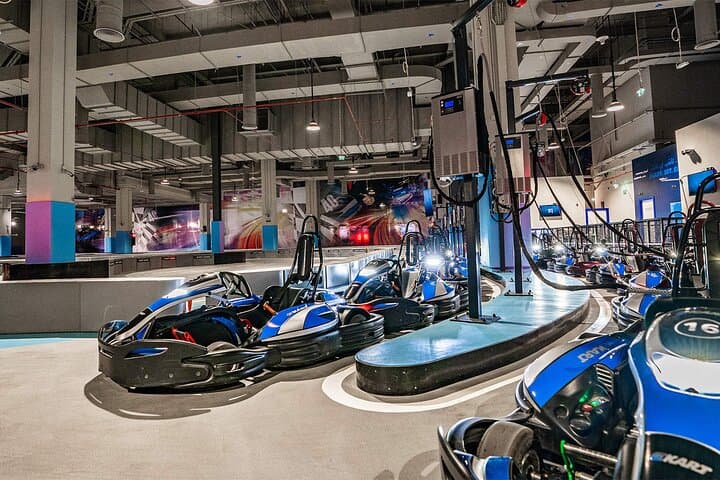 Rooftop Go-Kart Racing at EKart Zabeel Dubai photo 4
