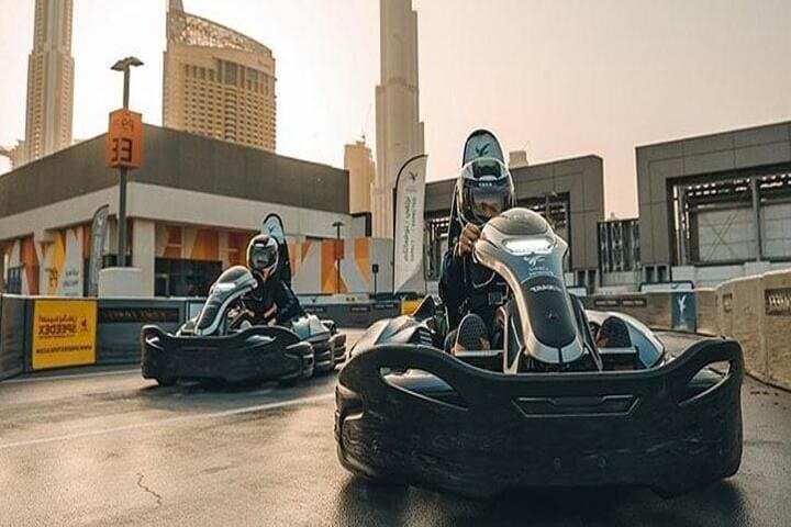 Rooftop Go-Kart Racing at EKart Zabeel Dubai photo 5