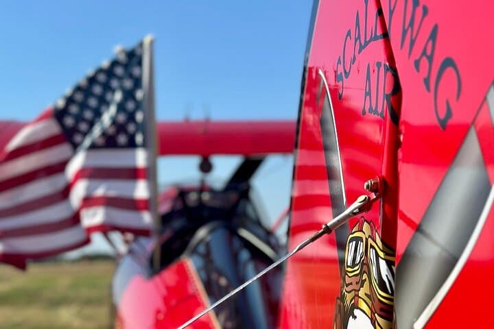 Open-Cockpit Biplane Ride Over Galveston — 20-Min Aerial Tour of Pleasure Pier & Battleship Texas photo 2