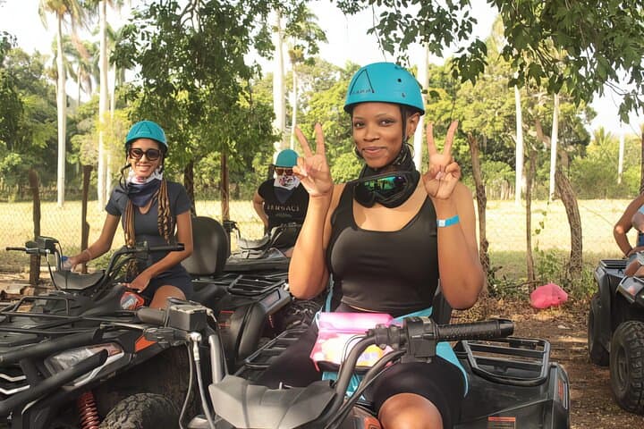 ATV Adventure in Puerto Plata: 300cc Quad Riverbed Tour & Pool Zip Line photo 3