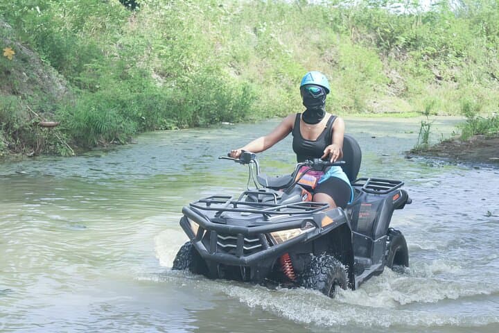 ATV Adventure in Puerto Plata: 300cc Quad Riverbed Tour & Pool Zip Line photo 5