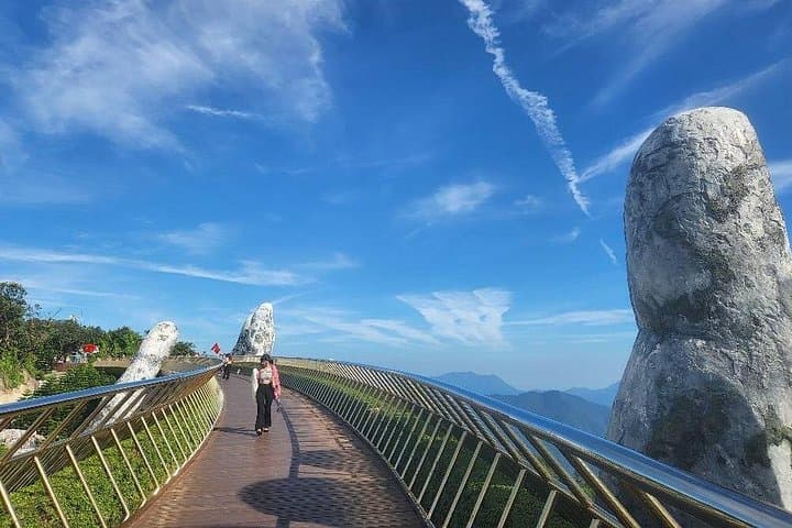 Full-Day Ba Na Hills Golden Bridge & Marble Mountain Tour from Da Nang photo 2
