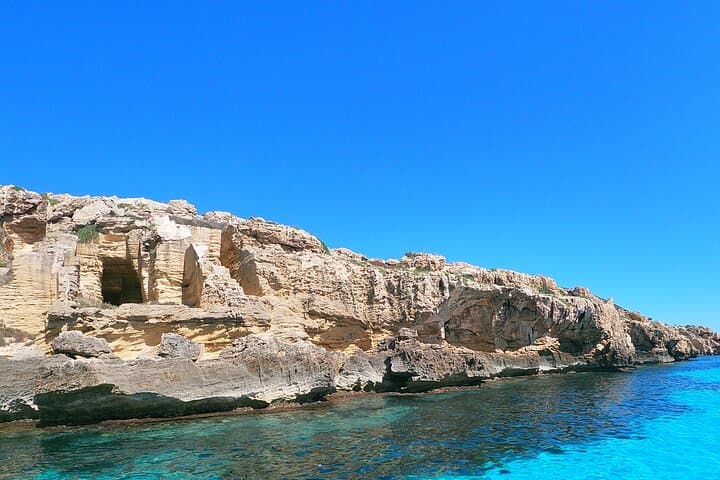 Favignana & Levanzo Dinghy Day Trip — Snorkel Caves, Tuff Cliffs & Posidonia Meadows photo 4