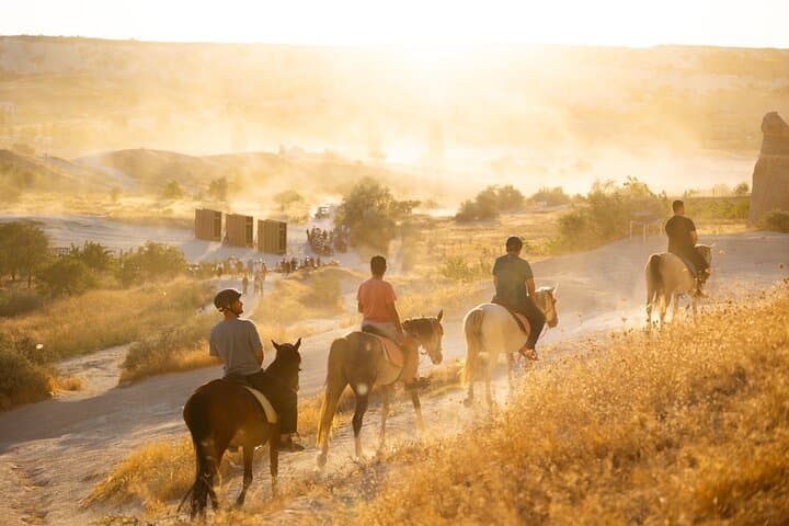 Cappadocia Sunset Horseback Ride Through Valleys (Cavusin & Rose Valley) photo 2