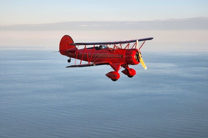 West End Biplane Ride — Open-Cockpit Waco Over San Luis Pass photo 5