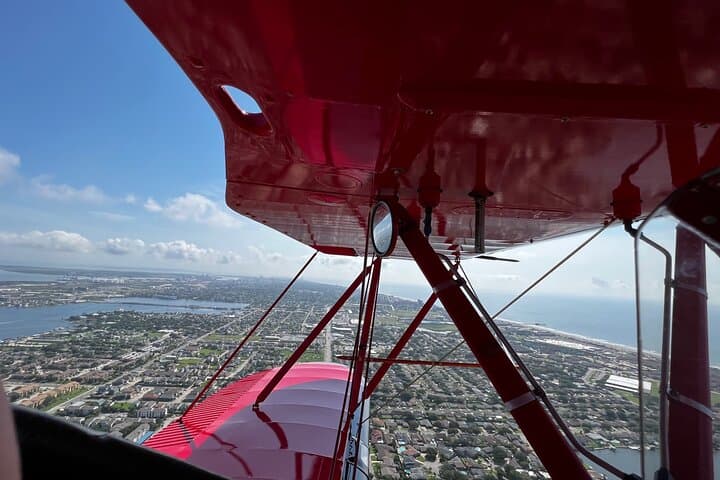West End Biplane Ride — Open-Cockpit Waco Over San Luis Pass photo 6
