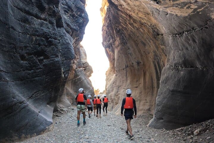 Snake Canyon Half-Day Adventure in Jebel Shams: Wadi Bani Awf Hike & Abseil photo 4