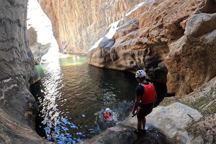 Snake Canyon Half-Day Adventure in Jebel Shams: Wadi Bani Awf Hike & Abseil photo 2