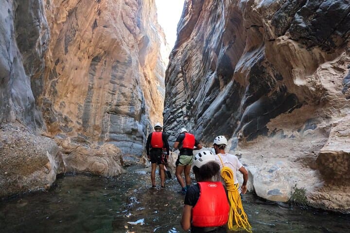 Snake Canyon Half-Day Adventure in Jebel Shams: Wadi Bani Awf Hike & Abseil photo 3