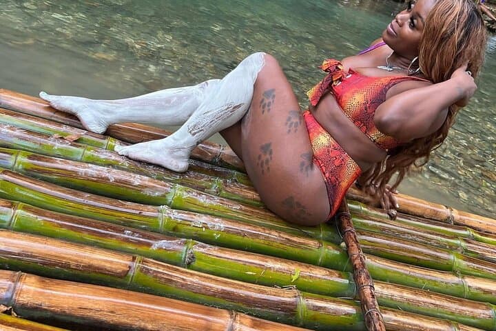 Montego Bay Rafting & Limestone Massage on the Lethe — River Party Shuttle Included photo 6
