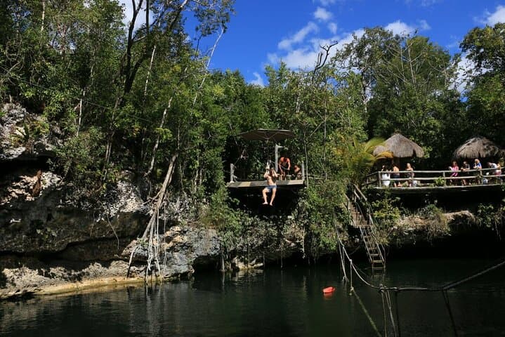 Cancun Jungle Adventure: ATVs, Zipline & Cenote Swim near Puerto Morelos photo 2