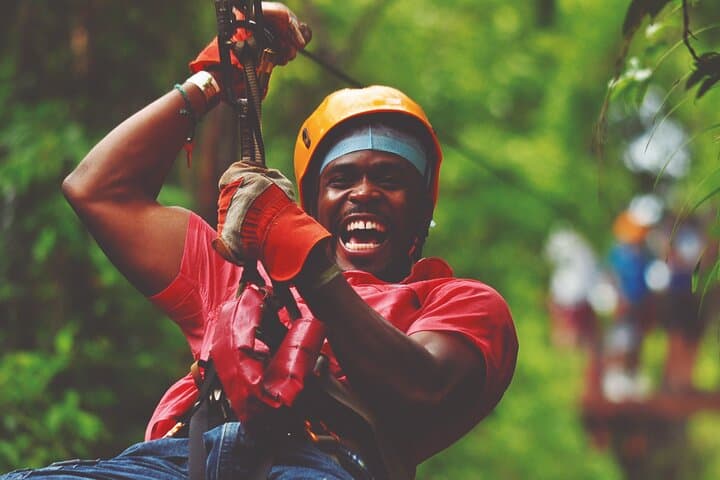 Cancun Jungle Adventure: ATVs, Zipline & Cenote Swim near Puerto Morelos photo 3