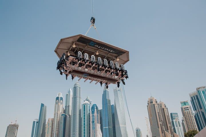 Dinner in the Sky Dubai — Elevated 3-Course Dining Over Palm Jumeirah