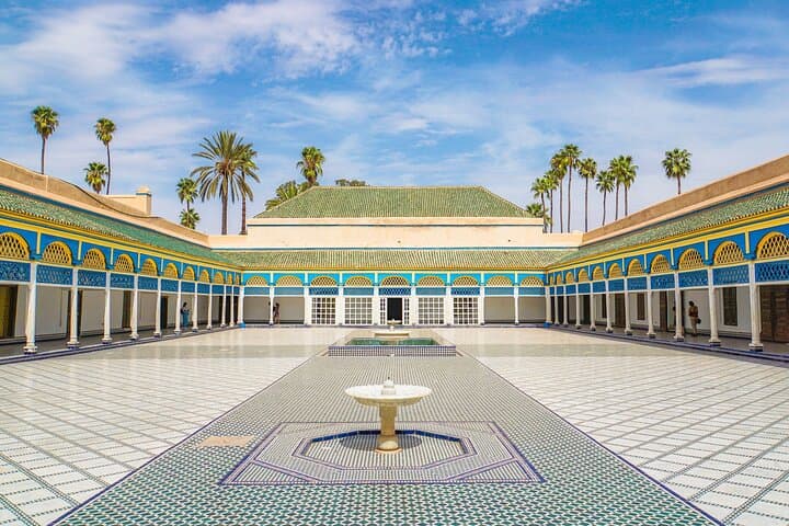 Casablanca to Marrakech Private Day Tour — Koutoubia, Jemaa el-Fna & Bahia Palace