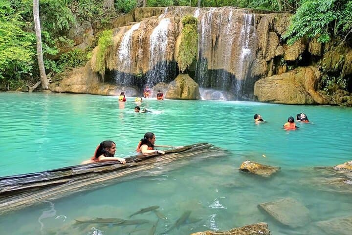 Kanchanaburi Day Trip: River Kwai Bridge & Erawan Falls Full-Day Tour photo 2