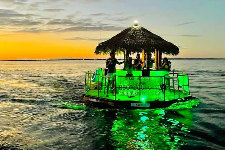 Lit on the Lagoon: Glow Tiki Bar Cruise in Panama City Beach photo 2
