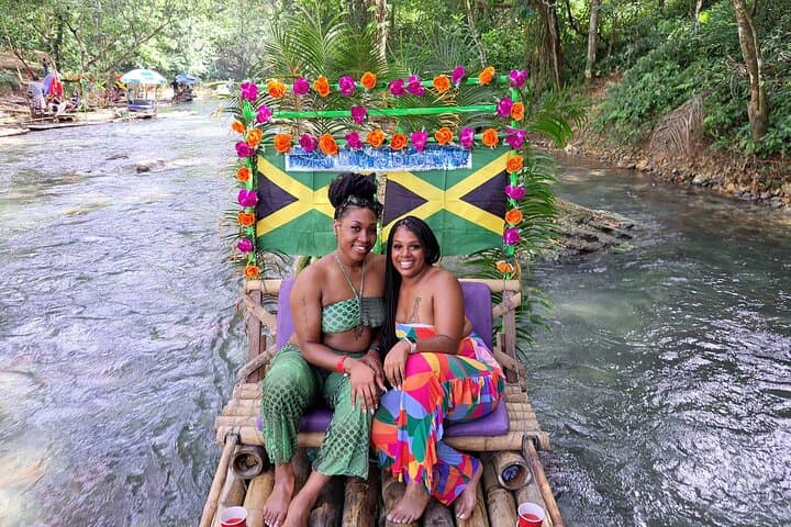 Bamboo Rafting on Jamaica’s Great River with Limestone Foot Massage