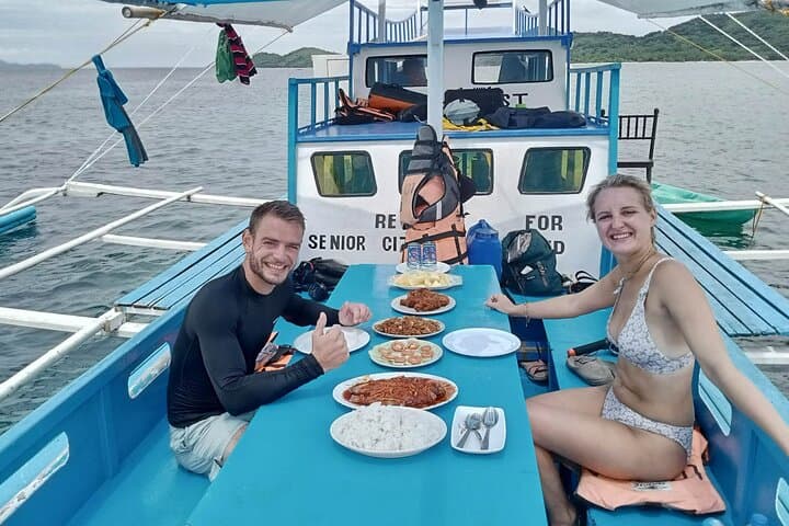Private Linapacan Island Day Trip from El Nido — Snorkel, Beaches & Buffet Lunch
