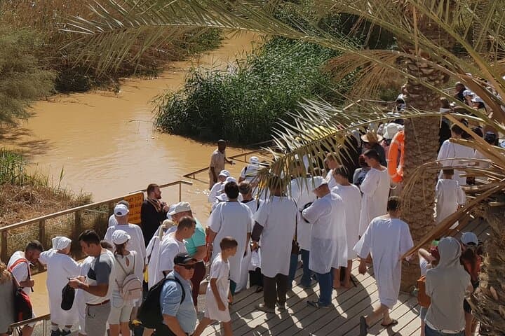 Dead Sea, Jordan River Baptism Site, Jericho & Qumran Day Tour from Jerusalem photo 2